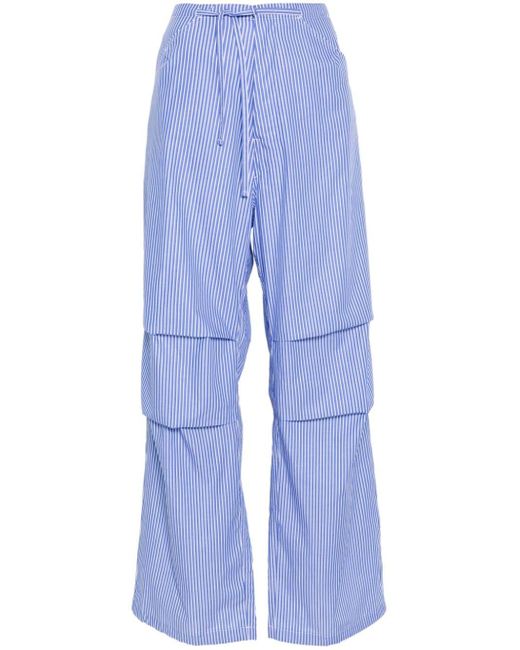 DARKPARK Blue Daisy Stripped Trousers