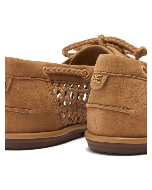 Sam Edelman Brown Suede Loafers
