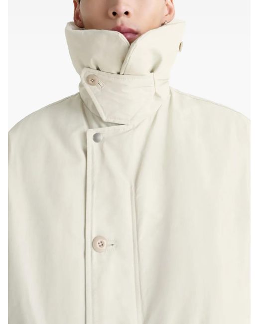 Lemaire Natural Bubble-Collar Puffer Jacket for men