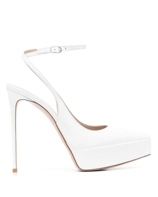 Le Silla White Uma Pumps