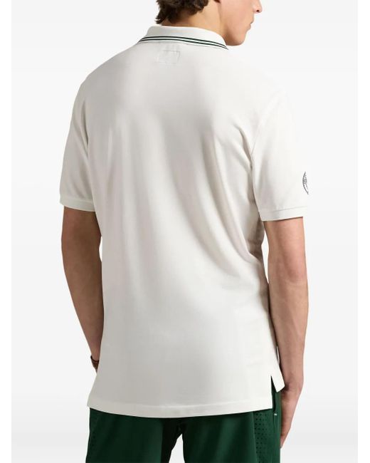 Polo Ralph Lauren White X Wimbeldon Cotton Polo Shirt for men