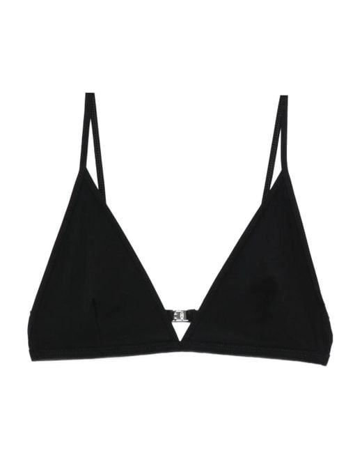Top Bikini A Triangolo di Totême  in Black