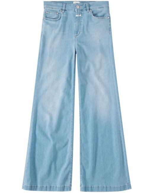 Jeans a gamba ampia Glow-up di Closed in Blue