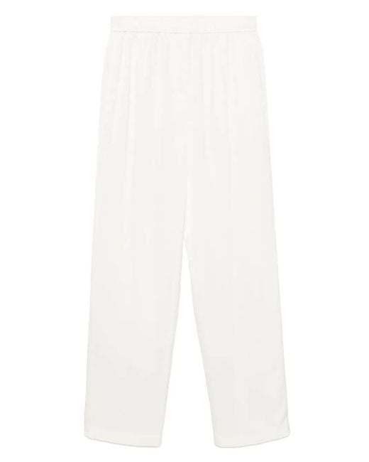 Goen.J White Straight Trousers