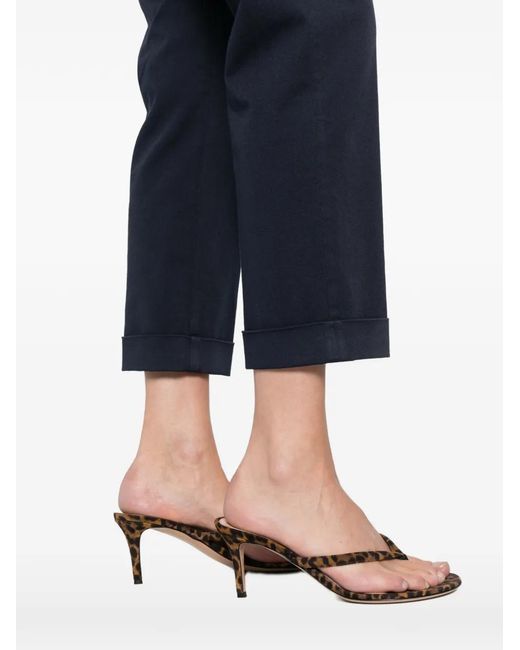 Teleria Zed Blue Alessia Cuffed Trousers