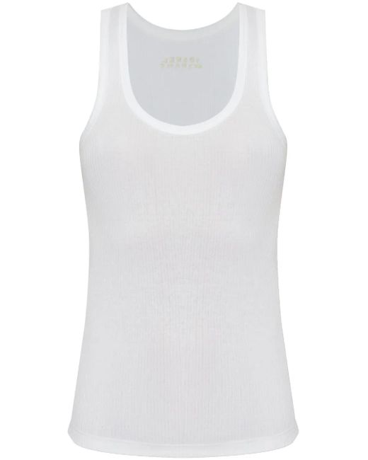 Canotta Thea Con Logo Ricamato di Isabel Marant in White
