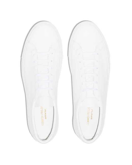 common projects white trainers