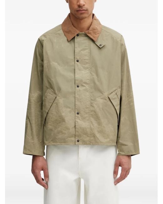 Barbour Green Transport Jacket for men