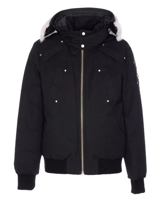 Moose Knuckles Blue Original Ballistic Bomber Jacket for men