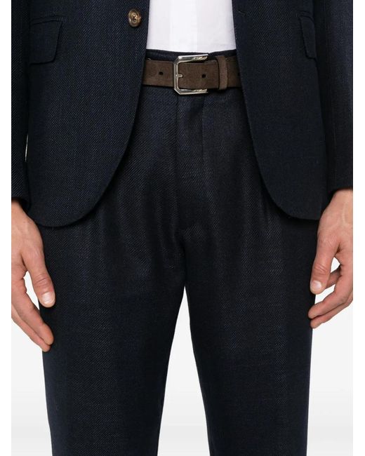 Eleventy Black Single-Breasted Suit for men