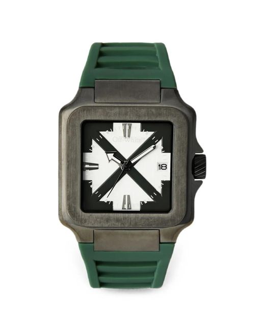 Off-White c/o Virgil Abloh Green Proto Layer 42.8Mm Watch for men