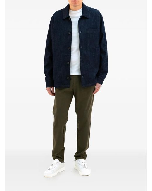 Cruna Green Mitte Pleated Trousers for men