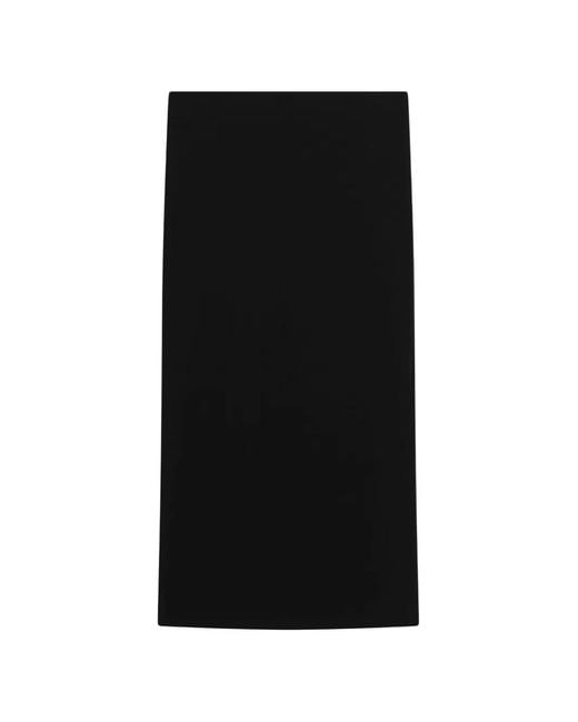 Max Mara Jersey Midi-Rok in het Black