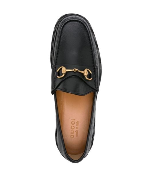 Gucci 1953 Horsebit Leren Loafers in het Black voor heren