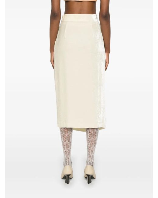 Gonna Midi di Blumarine in White