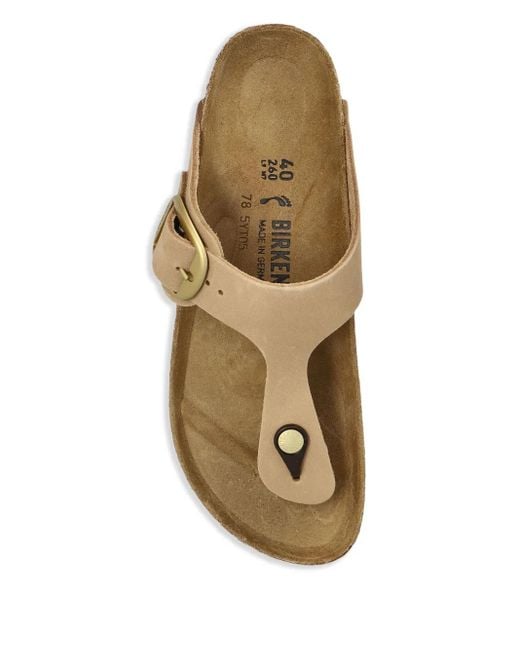 Birkenstock Brown Gizeh Slides