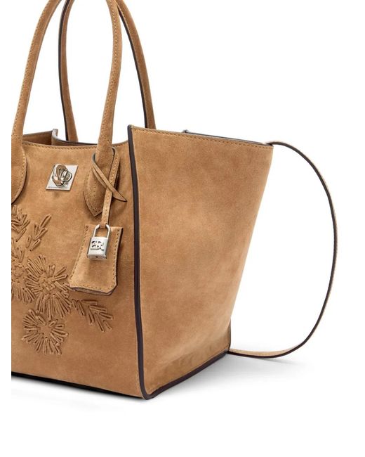 Ermanno Scervino Natural Medium Maggie Tote Bag