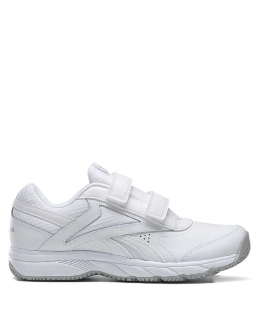 Reebok White Work N Cushion 4.0 Sneakers mit Doppelriemen