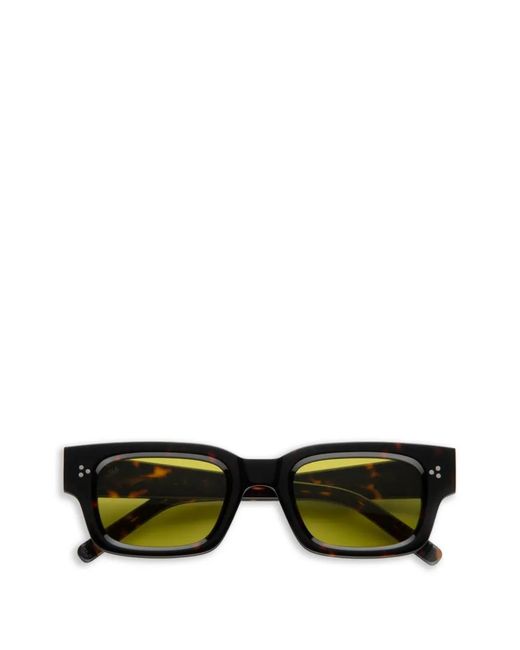 AKILA Green Syndicate Rectangle-Frame Sunglasses