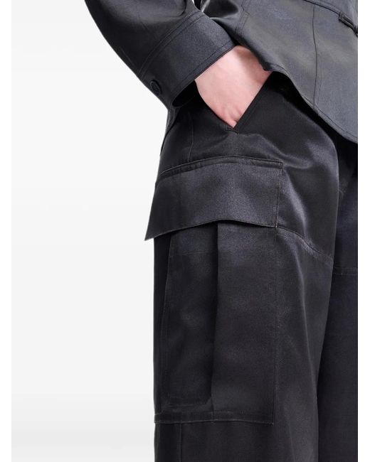 Shanghai Tang Black Tang Cargo Trousers