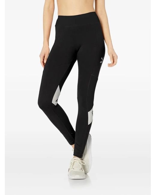 PUMA Black Xtg Panelled Leggings