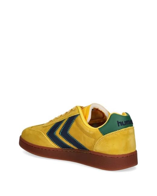 Hummel Yellow Chevron Sneakers