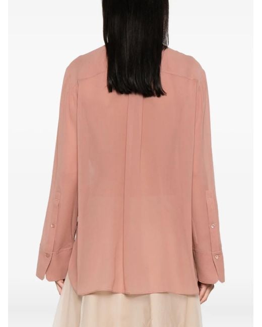 Dorothee Schumacher ラッフル シャツ Pink