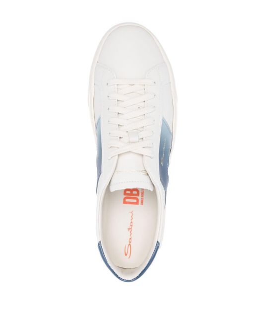 Santoni Sneakers mit Farbverlauf in White für Herren