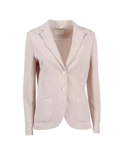 Blazer Con Botones Circolo 1901 de color Pink
