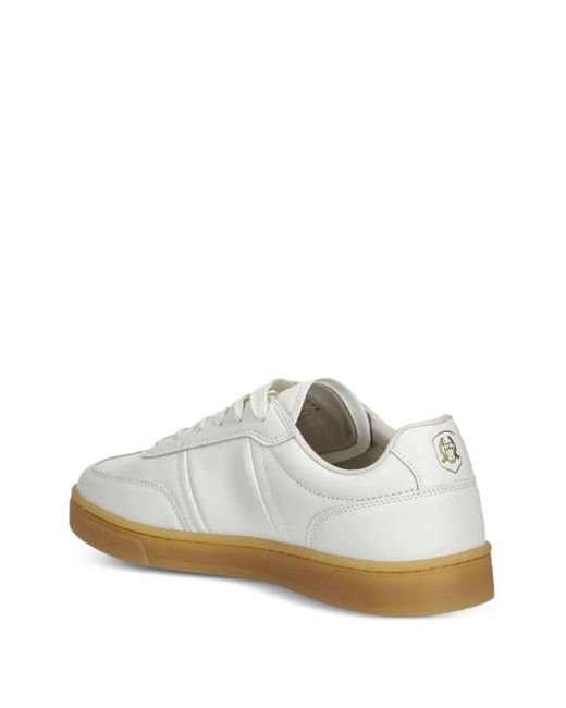 Hackett White Harper Heritage Sneakers for men