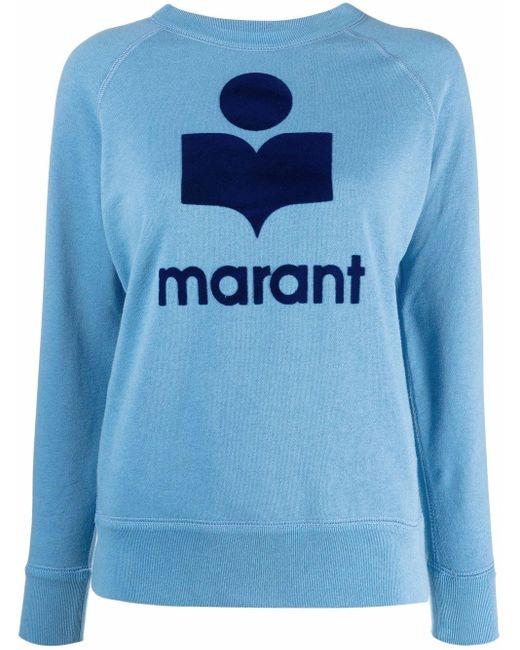 Étoile Isabel Marant Sweater Met Logoprint in het Blue