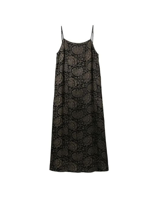 Uma Wang Black Anaya Maxi Dress