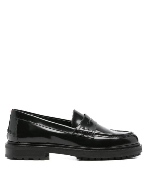 Aeyde Leon ローファー Black