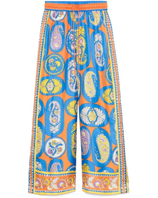 Pantaloni Luis di ALÉMAIS in Blue