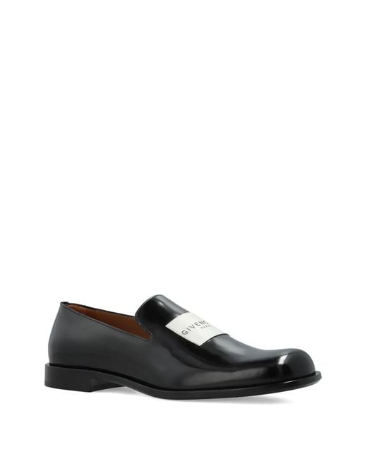 Givenchy Black Flat Shoes for men