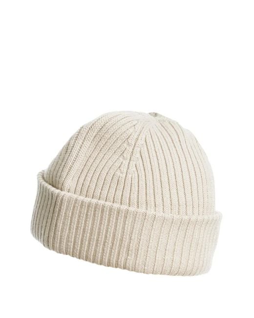 Parajumpers Natural Ribbed Beanie