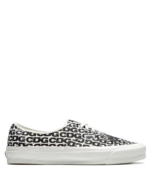 Vans White X Comme Des Garçons Authentic Lx Sneakers