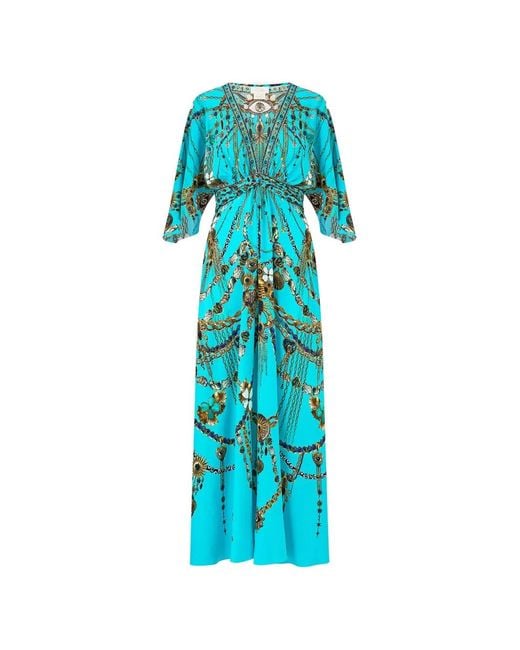 Camilla Blue Totems And Treasures Maxi Dress