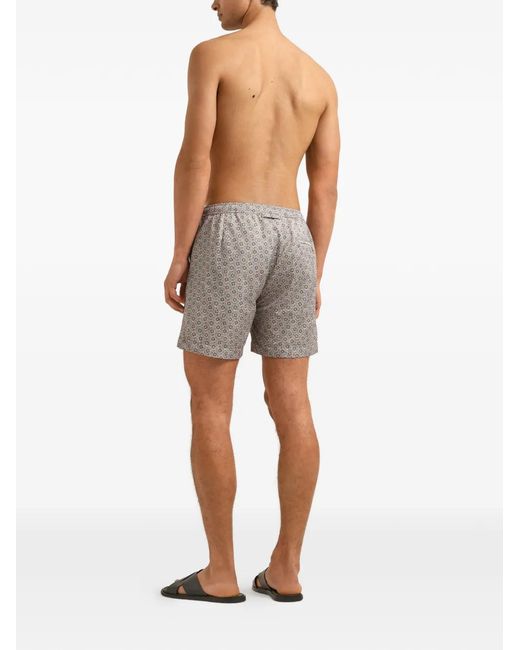 Orlebar Brown Natural Bulldog Drawcord Swim Shorts for men