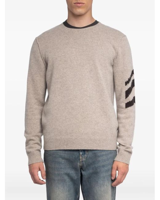 Jersey con motivo chevron Zadig & Voltaire de hombre de color Natural