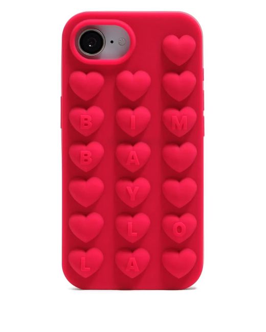 Étui Pour Smartphone À Détail De Cœur Bimba Y Lola en coloris Red
