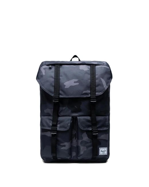 Herschel Supply Co. Blue Buckingham Camouflage-Print Backpack