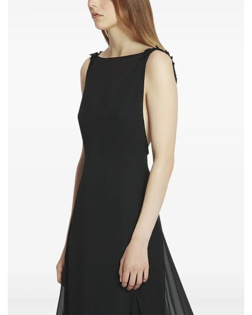 Lanvin Black Silk Gown