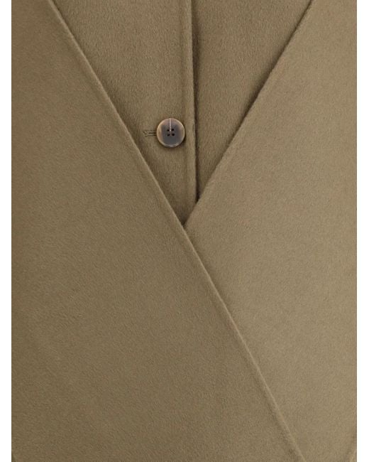 The Dynamis Studio Natural Scarf-Detail Jacket