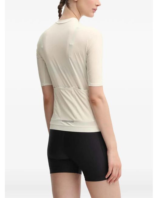 Poc White Zip Top