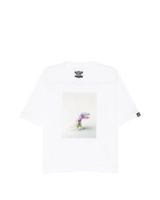 SPORT b. by agnès b. White Glass Dino T-Shirt