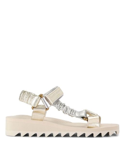 Kurt Geiger White Orion Sandals