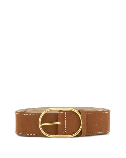 Cintura Con Fibbia Ovale di Gianni Chiarini in Brown