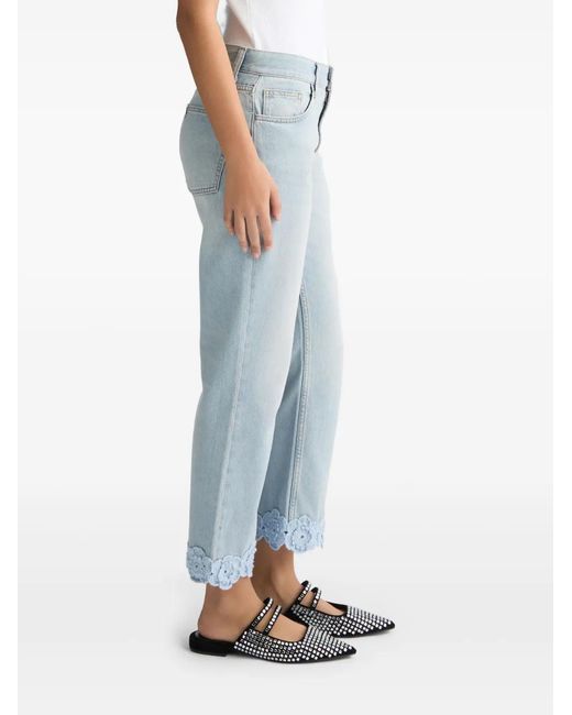 Liu Jo Blue Straight-Leg Jeans
