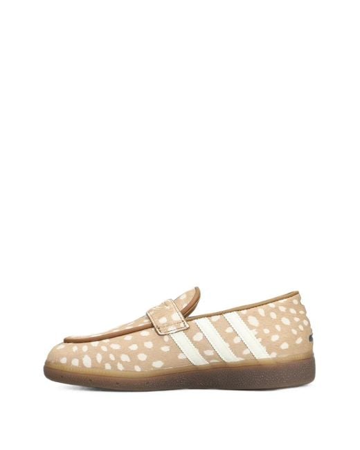 Adidas Natural Spezial Animal-Print Loafers